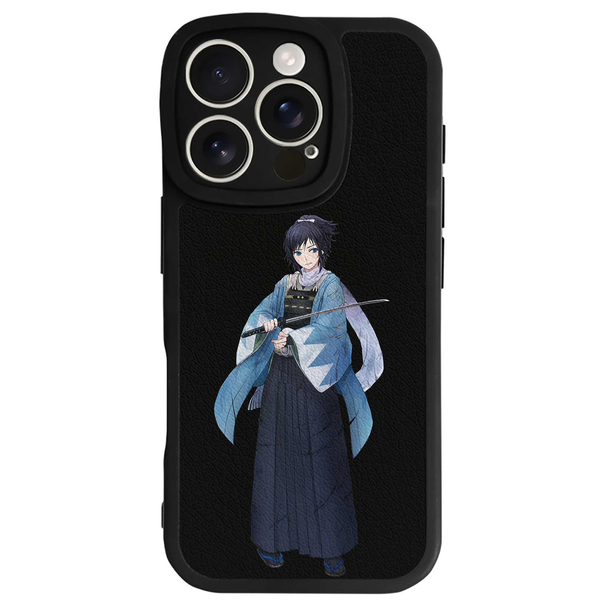 （画像用） 刀剣乱舞 Touken Ranbu 【iPhone 16シリーズ対応】シリコンスマホケース（レザー調） 材質：シリコン